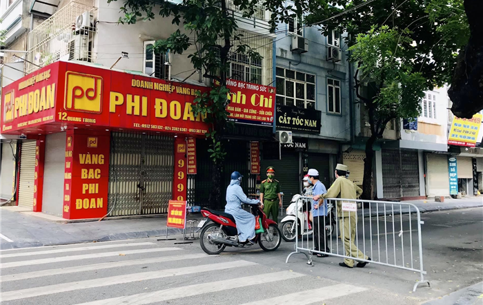 Xử phạt 192 trường hợp vi phạm phòng, chống dịch sau 1 tuần giãn cách xã hội 