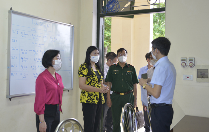 Thị xã Sơn Tây: Chuẩn bị đầy đủ các điều kiện tổ chức kỳ thi tốt nghiệp THPT quốc gia năm 2021 