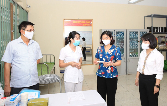 Huyện Thanh Trì bảo đảm các điều kiện an toàn phòng dịch tại kỳ thi tốt nghiệp THPT quốc gia 2021