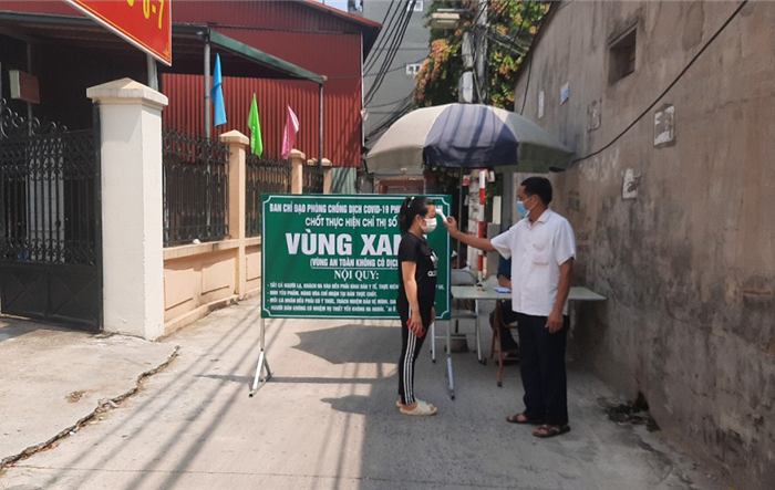 Nhân rộng mô hình “vùng xanh” an toàn trên địa bàn quận Hoàng Mai