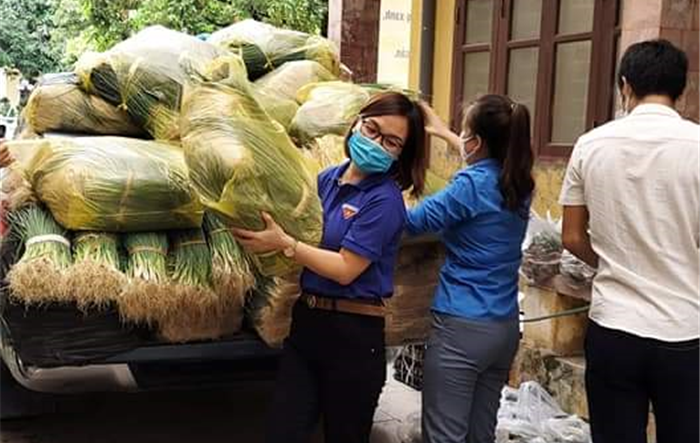 Huyện Mỹ Đức hỗ trợ tiêu thụ nông sản cho người dân do ảnh hưởng dịch Covid-19 
