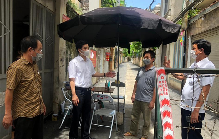 Đẩy nhanh chiến dịch tiêm chủng vắc xin phòng Covid-19 tại quận Thanh Xuân