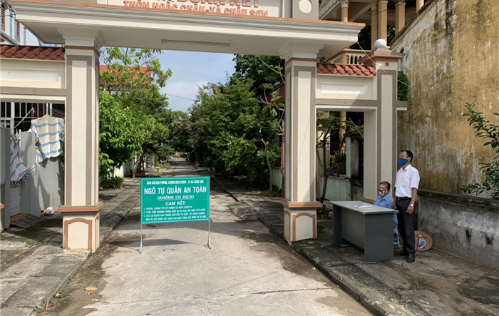 Phát huy hiệu quả mô hình “Ngõ, xóm tự quản an toàn” phòng, chống Covid-19