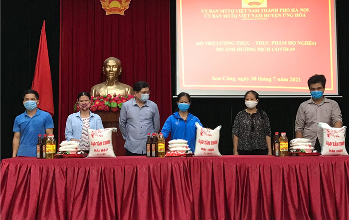Kịp thời hỗ trợ các đối tượng gặp khó khăn do dịch Covid-19