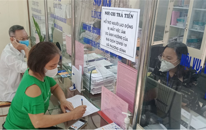 Đan Phượng đẩy nhanh tiến độ hỗ trợ các đối tượng bị ảnh hưởng  do đại dịch Covid-19