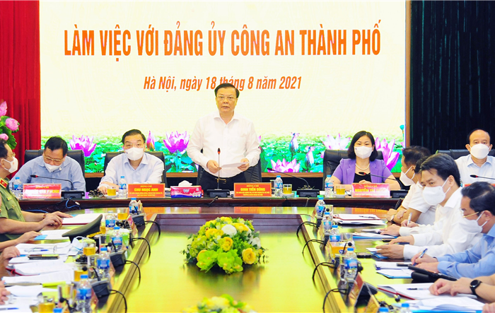 Công an Thủ đô phải thực sự là lực lượng tin cậy, chỗ dựa vững chắc của Đảng bộ, chính quyền, Nhân dân
