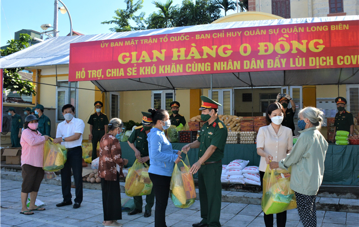 Gian hàng 0 đồng – San sẻ khó khăn trong mùa dịch