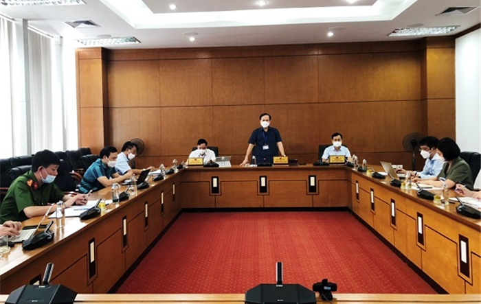 Quận Long Biên: Giao ban trực tuyến công tác phòng, chống Covid-19 trên địa bàn