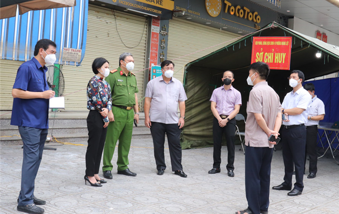 Lập Sở chỉ huy dã chiến, xét nghiệm Covid-19 toàn bộ cư dân HH4C Linh Đàm, quận Hoàng Mai