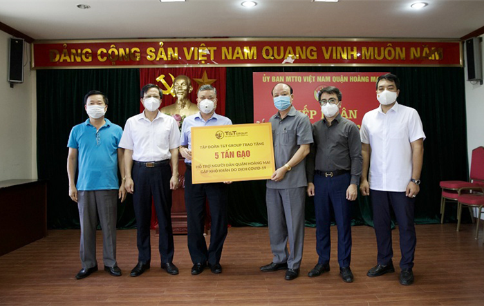Hiệp hội Doanh nghiệp nhỏ và vừa thành phố Hà Nội chung tay hỗ trợ công tác phòng, chống dịch Covid-19
