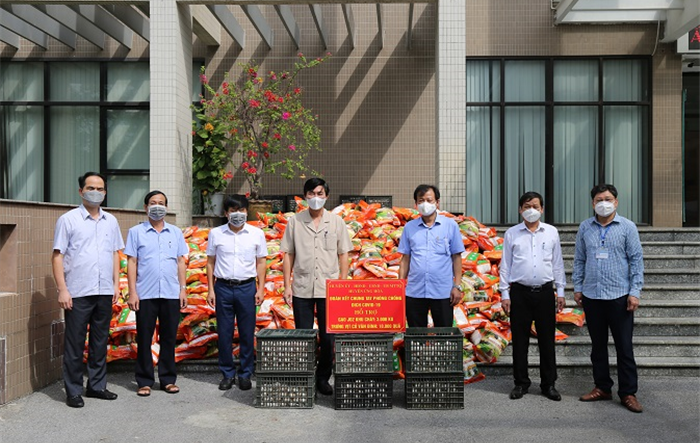 Huyện Ứng Hòa, Thường Tín tiếp sức, chia sẻ cùng quận Hà Đông phòng, chống dịch Covid-19