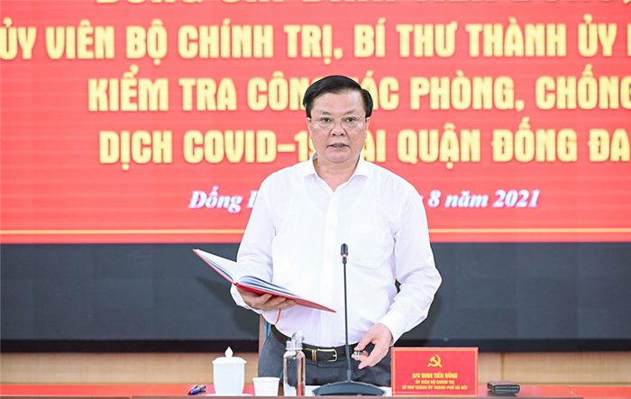 Bí thư Thành ủy Đinh Tiến Dũng chỉ đạo xử lý “điểm” cơ quan, doanh nghiệp vi phạm quy định giãn cách để làm gương