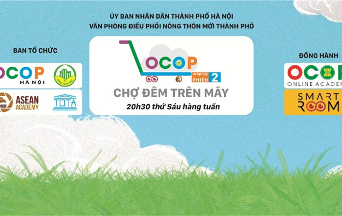 Hà Nội: Thí điểm mô hình “Chợ đêm trên mây” hỗ trợ tiêu thụ sản phẩm OCOP