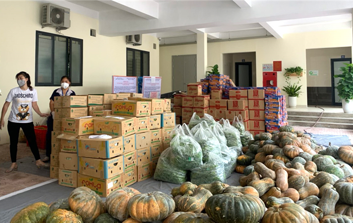 Sở Nông nghiệp và Phát triển Nông thôn tỉnh Hưng Yên hỗ trợ 5 tấn nông sản cho người dân Hà Nội trong vùng cách ly
