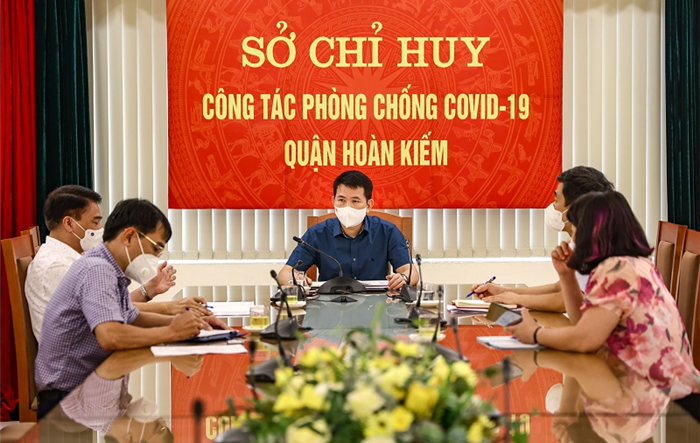 Quận Hoàn Kiếm tăng cường xử phạt các trường hợp vi phạm quy định phòng, chống dịch Covid-19