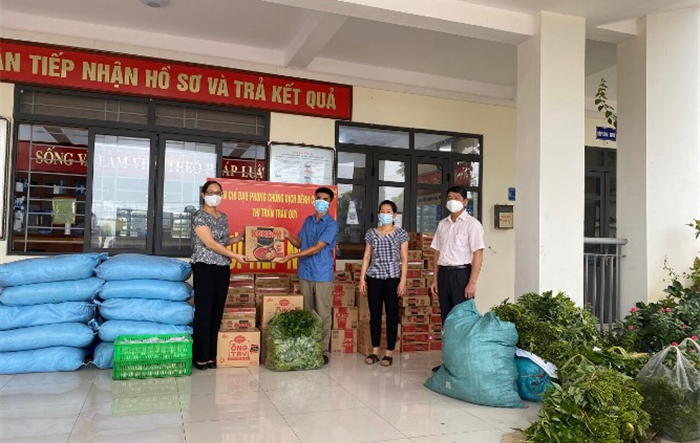 Thắm tình nông dân Thủ đô trong phòng, chống dịch Covid-19
