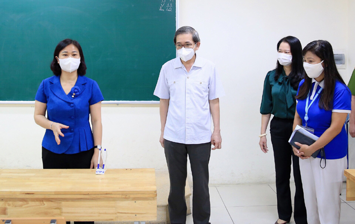 Phó Bí thư Thường trực Thành ủy kiểm tra công tác phòng, chống dịch Covid-19 tại quận Ba Đình