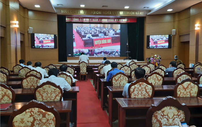 Đông Anh tổ chức giao ban chỉ đạo quyết liệt phòng, chống dịch Covid-19 