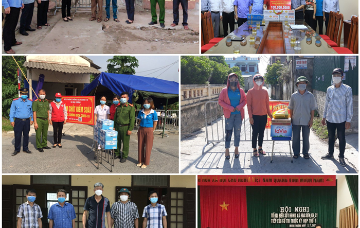 Huyện Ứng Hòa thực hiện nghiêm giãn cách xã hội nhưng không cách lòng