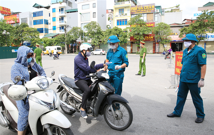 Xử phạt 1.256 trường hợp vi phạm quy định phòng, chống dịch Covid-19