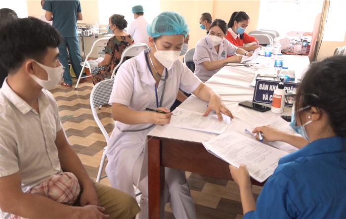 Huyện Mỹ Đức: Đồng bộ trong triển khai khai xét nghiệm diện rộng, tiêm chủng vắc xin phòng Covid-19