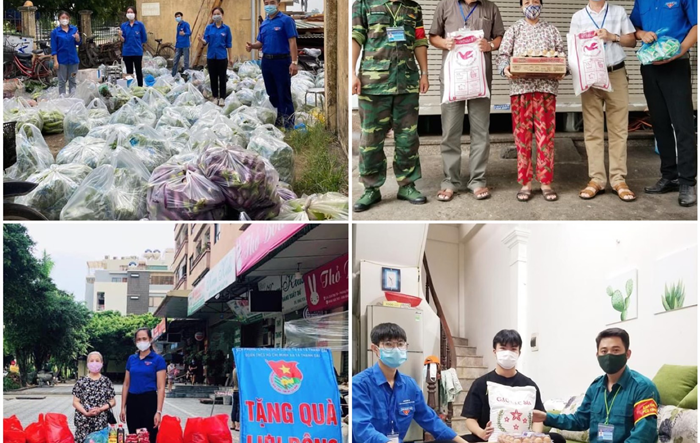 Những "chiến binh áo xanh" tình nguyện chung tay đẩy lùi Covid-19