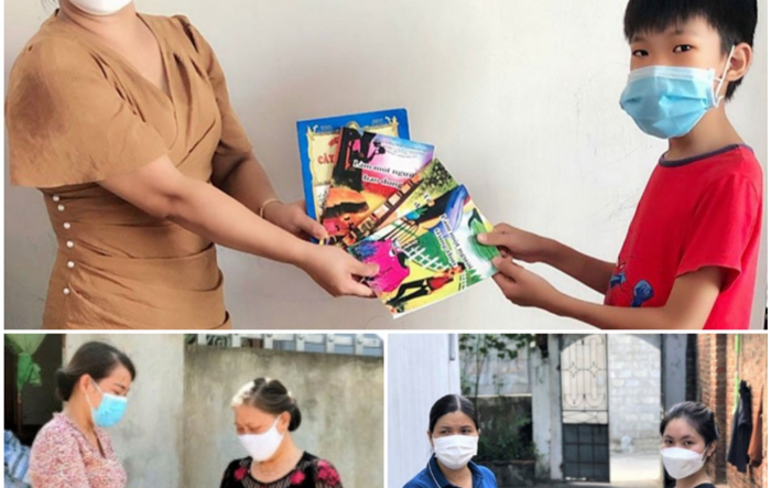 Mô hình “Sách trao tay, đọc ngày giãn cách”, món ăn tinh thần những ngày chống dịch Covid-19