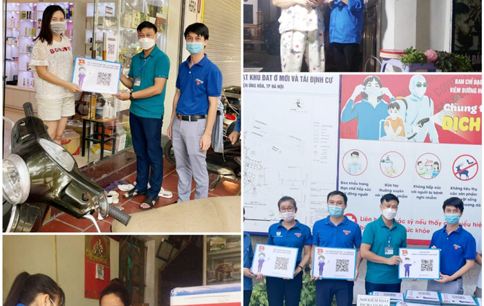 Tích cực triển khai thực hiện quét mã QR để đáp ứng công tác truy vết, phòng chống dịch Covid-19