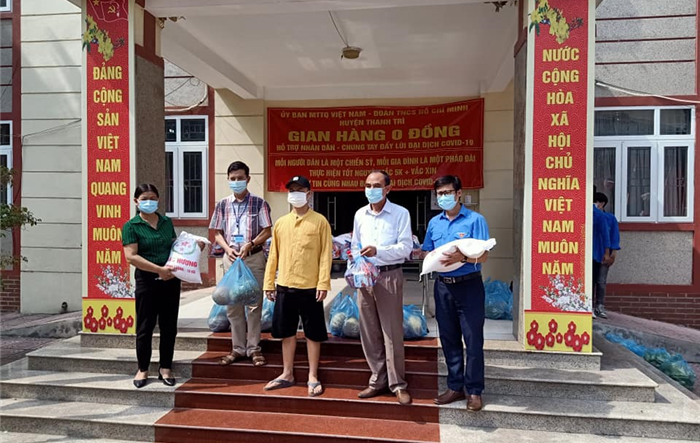 Huyện Thanh Trì đoàn kết chống dịch, không để ai ở lại phía sau