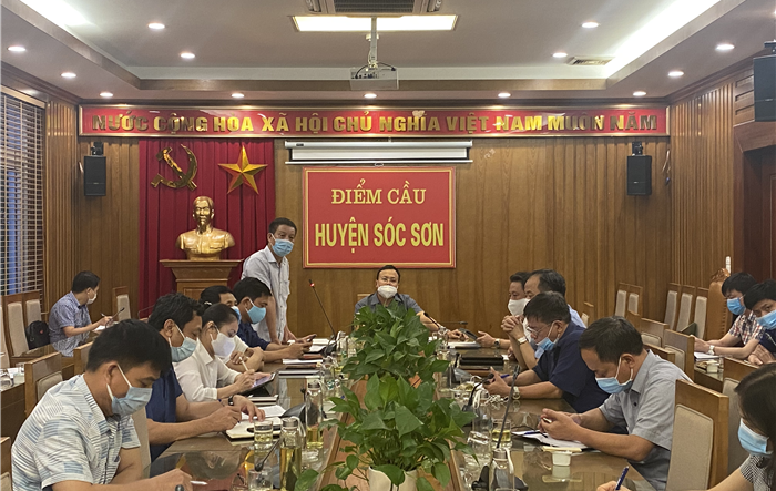 Sóc Sơn chủ động, quyết liệt thực hiện công tác phòng, chống dịch Covid-19 quyết tâm “giữ vững và bảo vệ vùng xanh”