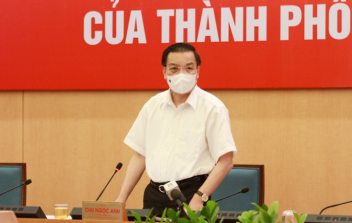 Chủ tịch UBND thành phố Hà Nội Chu Ngọc Anh: Hai ngày tới chỉ kiểm tra nhắc nhở, xử phạt những trường hợp ra đường không có lý do chính đáng