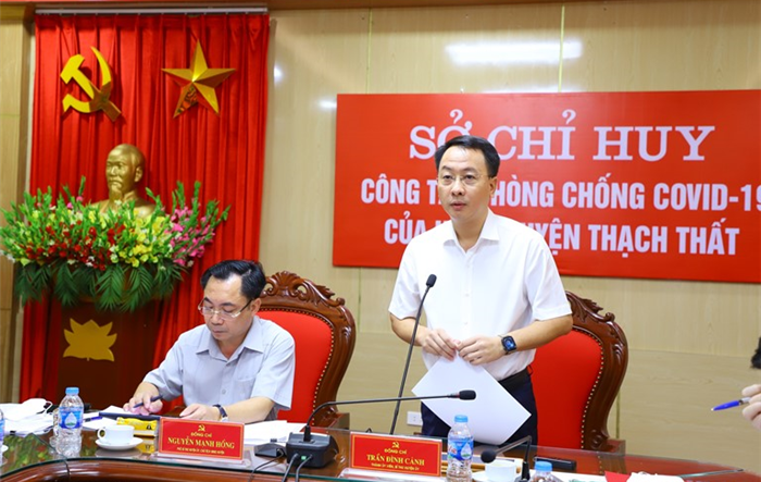 Huyện Thạch Thất quán triệt Kế hoạch thực  hiện Chỉ thị số 20/CT-UBND của UBND Thành phố