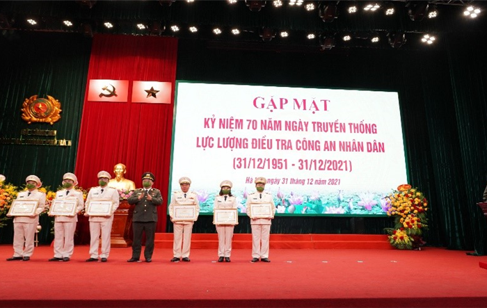 Lễ kỷ niệm 70 năm Ngày thành lập lực lượng Điều tra Công an nhân dân