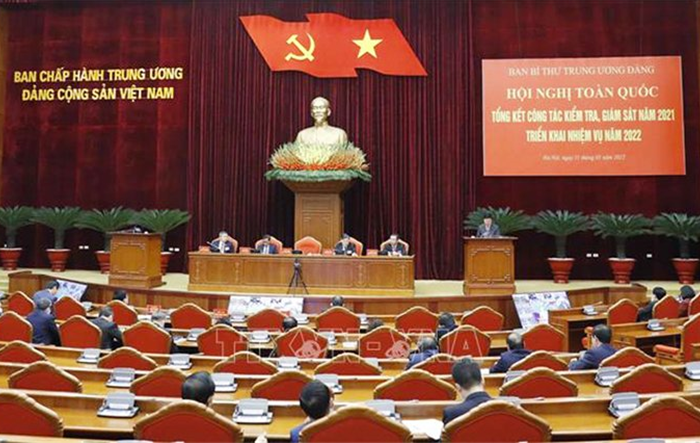 Hội nghị trực tuyến toàn quốc triển khai nhiệm vụ kiểm tra, giám sát năm 2022