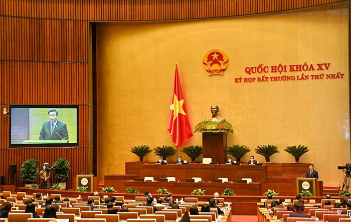 Thông cáo số 5, kỳ họp bất thường lần thứ nhất, Quốc hội khóa XV