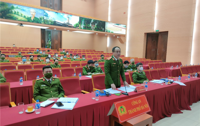 Công an thành phố Hà Nội: Gắn với trách nhiệm của người đứng đầu các cấp trong công tác phòng, chống tội phạm
