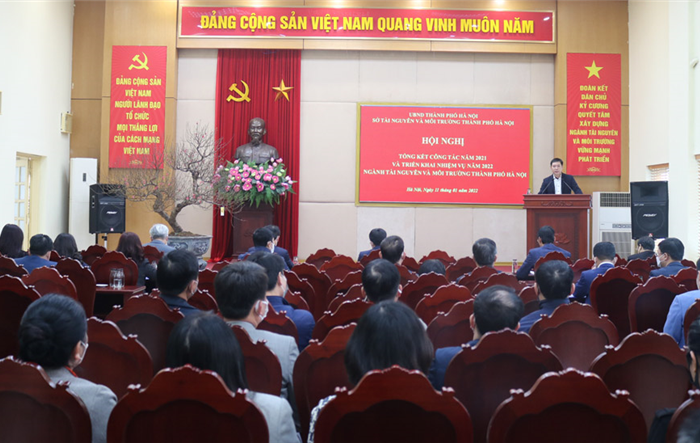 Sở Tài nguyên và Môi trường Thành phố triển khai nhiệm vụ năm 2022