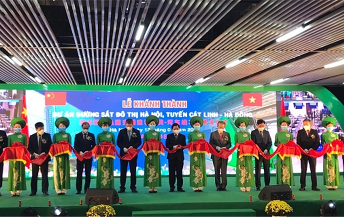 Lễ khánh thành Dự án Đường sắt đô thị Hà Nội, tuyến Cát Linh - Hà Đông