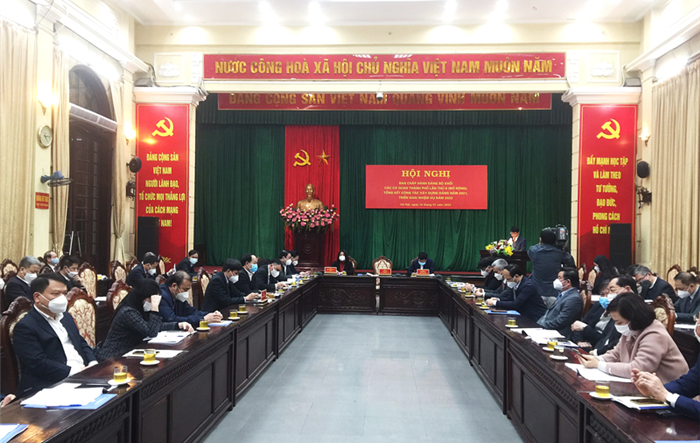 Đảng ủy Khối các cơ quan Thành phố: Tổng kết công tác xây dựng Đảng năm 2021
