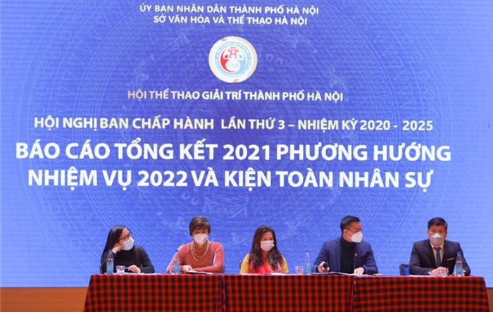 Hội nghị Ban Chấp hành Hội thể thao giải trí thành phố Hà Nội lần thứ III