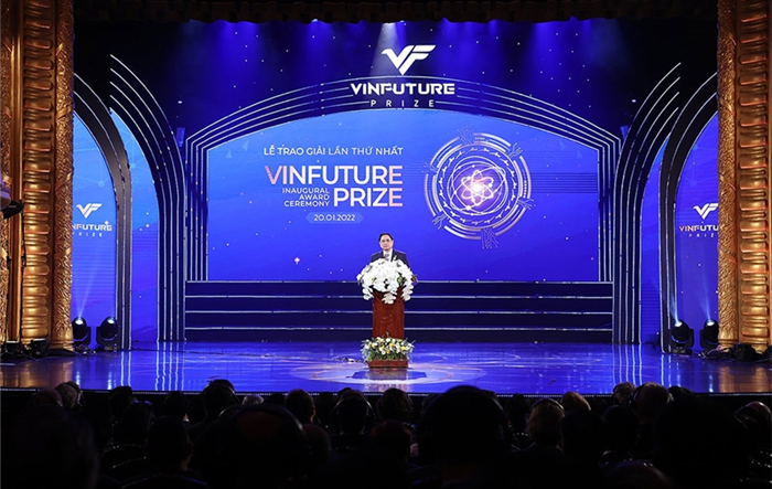 Thủ tướng Phạm Minh Chính dự Lễ trao Giải thưởng VinFuture