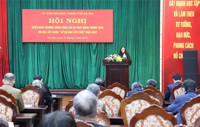 Ủy ban Đoàn kết Công giáo Việt Nam Thành phố phát động phong trào thi đua xây dựng “Xứ họ đạo tiên tiến” năm 2022