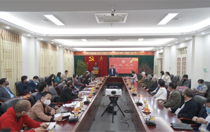 Sở Văn hoá và Thể thao: Gặp mặt chúc Tết các văn nghệ sỹ và cán bộ ngành thể thao