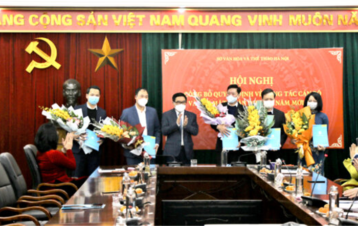 Sở Văn hoá và Thể thao Hà Nội: Công bố Quyết định điều động, bổ nhiệm cán bộ