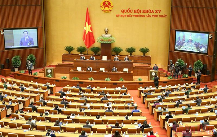 Thông cáo số 1, Kỳ họp bất thường lần thứ nhất, Quốc hội khóa XV