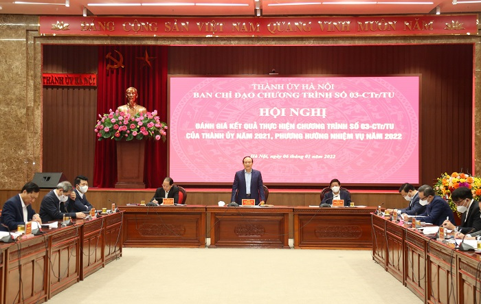 Chương trình số 03-CTr/TU của Thành ủy Hà Nội đạt nhiều kết quả nổi bật