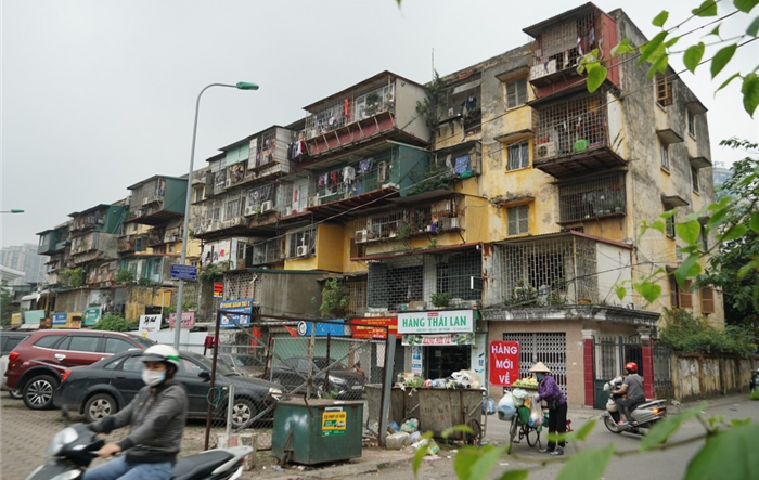 Trong giai đoạn 2021-2025, Hà Nội sẽ cải tạo, xây dựng lại 6 khu chung cư, nhà chung cư nguy hiểm cấp D
