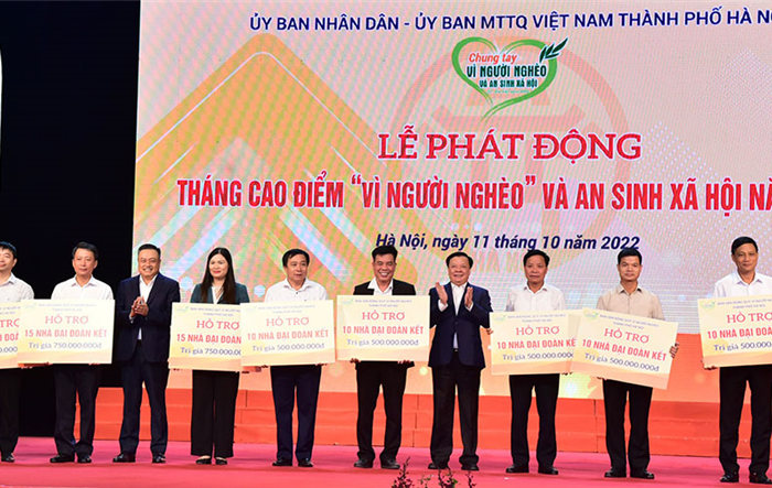 Phát động Tháng cao điểm ''Vì người nghèo và an sinh xã hội'' năm 2022