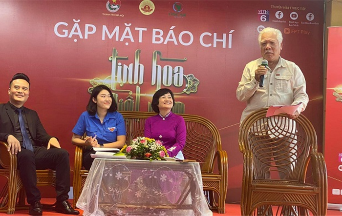 Chương trình nghệ thuật "Tinh hoa Việt Nam" vinh danh cặp bánh Cốm - Phu thê "Bảo vật tinh hoa làng nghề Việt Nam" diễn ra vào ngày 15-10