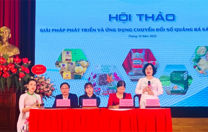 Hội thảo giải pháp phát triển và ứng dụng chuyển đổi số quảng bá sản phẩm OCOP 